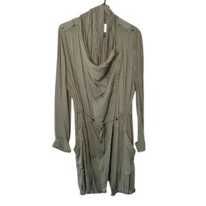 NWT Fashion Union Jacket Coat Ruched Detail Size Medium